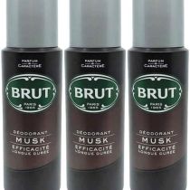 Brut Deodorant Musk for Men 200ml - Pack of 3