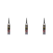Everbuild Everflex Roof & Gutter Sealant Black 300ml - Pack of 3