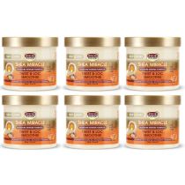 African Pride Shea Miracle Twist & Loc Intense Moisturizer Cream 340GM - Pack of 6