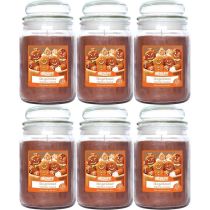 Airpure Gingerbread Spice Scented Candle 510g - Pack of 6