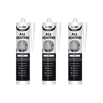 Bond It Rain-Mate All-Weather Sealant Clear 300ml - Pack of 3