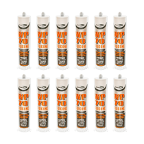 Bond it WP70 Translucent Silicone Sealant 300ml - Pack of 12