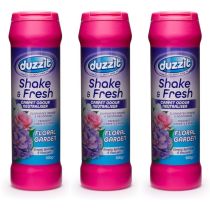 Duzzit Carpet Odour Neutralizer Shake & Fresh Floral Garden 500gm - Pack of 3