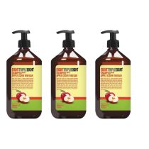 Eight Triple Eight Shampoo Apple Cider Vinegar 1L - Pack of 3