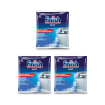 Finish Dishwasher Salt 1kg - Pack of 3