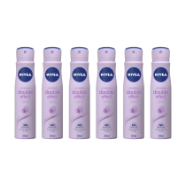 Nivea Anti-Perspirant Double Effect Deo 48Hr Protection 250ml - Pack of 6