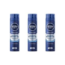 Nivea Moisturising Shaving Gel Protect & Care Aloe Vera 200ml - Pack of 3
