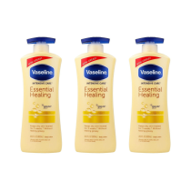 Vaseline Intensive Care Essential Healing Lotion 600ml - Pack of 3
