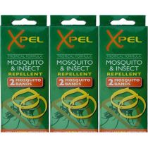 Xpel Tropical Formula Mosquito and Insect Repellent Bands 2 Bands - Pack of 3