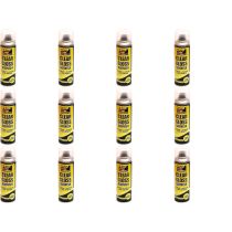 Paint Factory Clear Gloss Varnish Spray Can 250ml - Pack of 12
