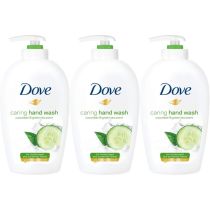 Dove Cucumber and Green Tea Caring Hand Wash 250ml - Pack of 3