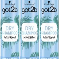 Schwarzkopf got2b Fresh It Up Dry Shampoo Extra Volume 200ml - Pack of 3