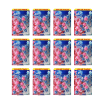 Bloo Power Active Toilet Rim Block Fresh Flowers Pack of 3 - Pack of 12