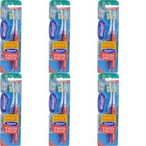 Wisdom Xtra Clean Firm Toothbrush Twin Pack - Pack of 6