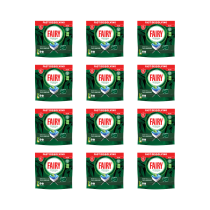Fairy Original All-In-One Dishwasher Tablets 14 Capsules - Pack of 12