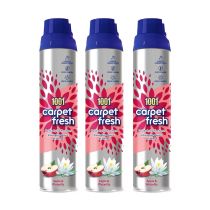 1001 Carpet Fresh Apple & Waterlily Carpet Freshener 300ml - Pack of 3
