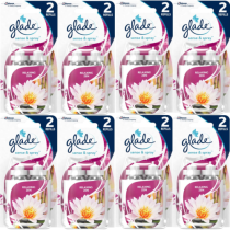 Glade Sense & Spray Twin Pack Refills Air Freshener Relaxing Zen 18ml - Pack of 8