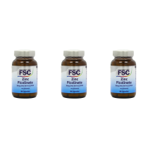 FSC Zinc Picolinate and Copper 30mg 90 Tablets - Pack of 3