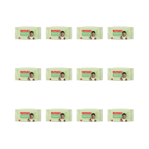 Huggies Natural Care Baby Wipes pack of 48 on a clean nursery changing table