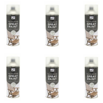 151 Multi Purpose Spray Paint and Clear Lacquer 400ML - Pack of 6