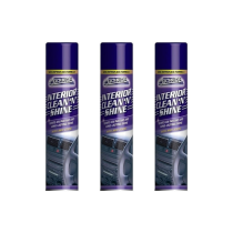 Car Pride Interior Clean n Shine Anti-Static Spray 300ml - Pack of 3