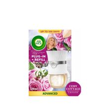 Airwick Cosy Cottage Frosted Roses Electrical Plug-In Kit 19ml