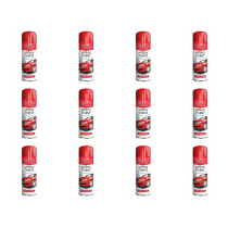 Rapide Auto Extreme All Purpose Spray Paint Can Red Gloss Finish 250ml - Pack of 12