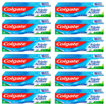 Colgate Toothpaste Triple Action Original Mint 75ml - Pack of 12