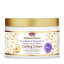 African Pride Shea Butter & Flaxseed Oil Curling Cream 12 oz