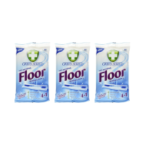 Greenshield Antibacterial Floor Surface Wipes 24 Extra Large Wipes - Pack of 3