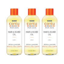 Cantu Mens Hair & Beard Oil 100ml - Pack of 3