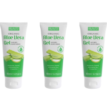 Beauty Formulas Organic Aloe Vera Gel 100ml - Pack of 3