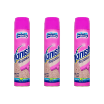 Vanish Carpet Cleaner Upholstery Power Foam Shampoo 600ml - Pack of 3
