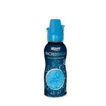 Airpure Incrediballs In-Wash Scent Booster Linen container for 10 washes on a laundry shelf