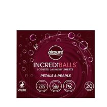 Airpure Incrediballs Petals & Pearls Laundry Sheets 20 Washes