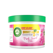 Airwick Pink Sweet Pea Room Freshener Scented Gel 70g
