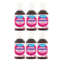 Wisdom Original Alcohol-Free Mouthwash 300ml bottle on a clean bathroom surface