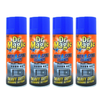 Dr Magic Oven and Grill Cleaner Spray 400ml bottle on a kitchen counter
