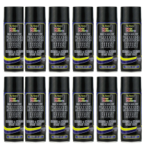 Paint Factory Hammered Effect Spray Paint Black 400ml - Pack of 12
