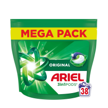 Ariel 3-in-1 Laundry Detergent Pods 38 Washes