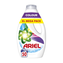 Ariel Colour Washing Liquid XL Mega Pack 50 Washes 1650 ml
