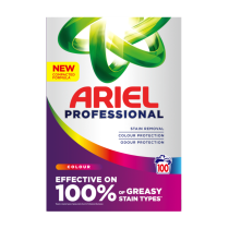 Ariel professional colour protection laundry detergent 100 washes