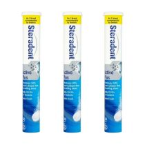 Steradent Active Plus 30 Tablets - Pack of 3