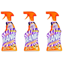 Cillit Bang Limescale and Grime Power Cleaner Spray 750ml - Pack of 3