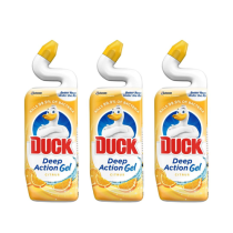 Duck Toilet Liquid Cleaner Citrus 750ml - Pack of 3