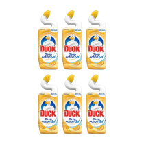 Duck Toilet Liquid Cleaner Citrus 750ml - Pack of 6
