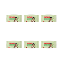 Huggies Natural Care Baby Wipes pack of 48 on a clean nursery changing table