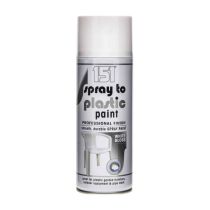 151 White Gloss Professional Finish Plastic Spray Paint 400ML