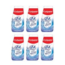 Colgate 2 In 1 Toothpaste & Mouthwash Icy Blast 100ml - Pack of 6