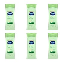 Vaseline Intensive Care Aloe Soothe Body Lotion 400 ML - Pack of 6